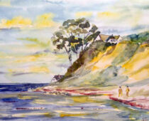 Aquarell | 36 x 48 cm | Preis: 125 € | #6 Ahrenshoop (Aquarell)