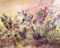 Aquarell | 36 x 48 cm | Preis: 100 € | #201 Grasformer (Aquarell)