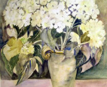 Aquarell | 42 x 56 cm | Preis: 125 € | #274 Hortensien (Aquarell)