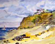 Aquarell | 36 x 48 cm | Preis: 100 € | #386 Portugal (Aquarell)