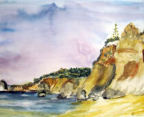 Aquarell | 36 x 48 cm | Preis: 125 € | #389 Portugal (Aquarell)