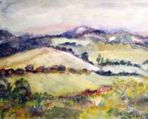 Aquarell | 36 x 48 cm | Preis: 100 € | #468 Südtirol (Aquarell)