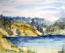 Aquarell | 36 x 48 cm | Preis: 125 € | #561 Zeischa (Aquarell)