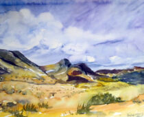 Aquarell | 36 x 48 cm | Preis: 80 € | #567 Zypern (Aquarell)