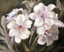 Öl | 40 x 50 cm | Preis: 100 € | #759 Lilien (Öl)