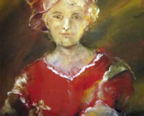 Öl auf Hartfaser | 40 x 50 cm | Preis: 175 € | #643 Schau in den Spiegel (Öl auf Hartfaser)